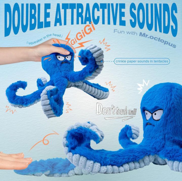 Stuffed Tough Dog chew Toy _thumbnail_2