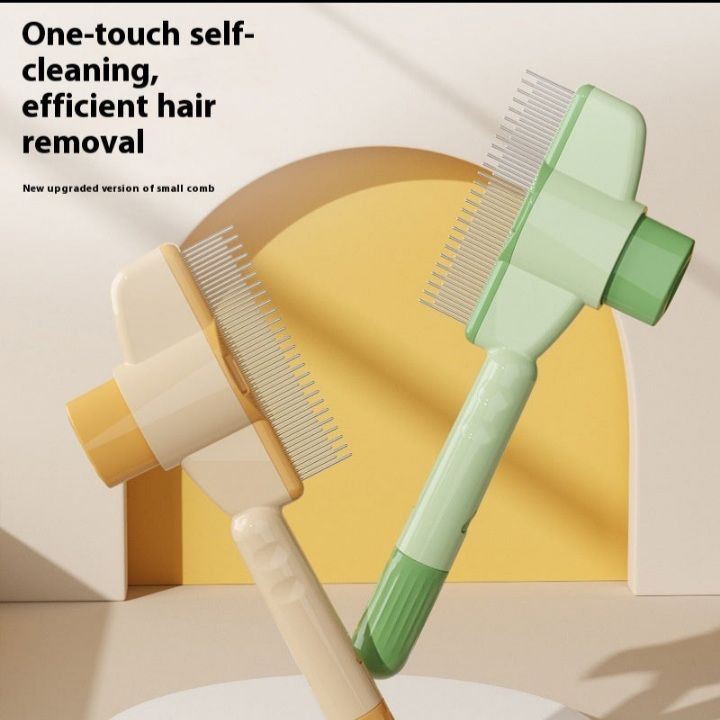 Flea Cat/Dog comb with Release Button _thumbnail_4