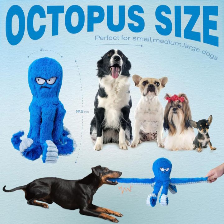 Stuffed Tough Dog chew Toy 