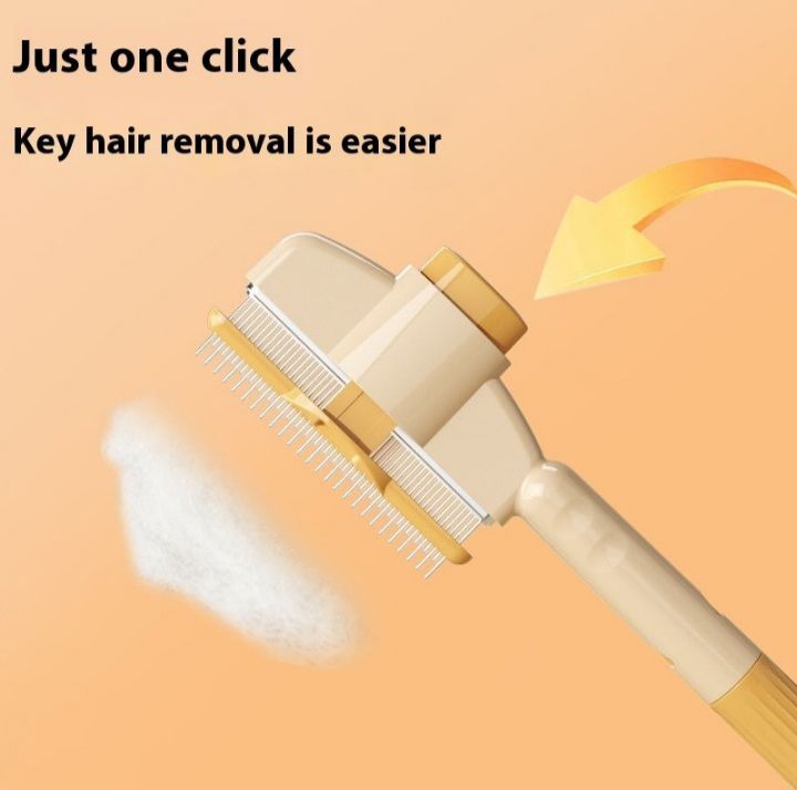 Flea Cat/Dog comb with Release Button _thumbnail_2